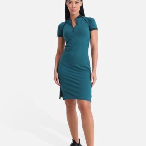 Shaded Spruce Polo Dress