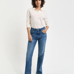 Slim Fit Flared Jeans