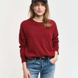 Super Fine Lambswool Crew Neck Sweater