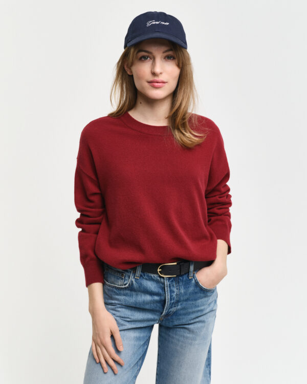 Super Fine Lambswool Crew Neck Sweater