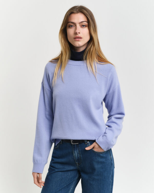 Super Fine Lambswool Crew Neck Sweater